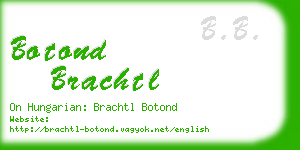 botond brachtl business card